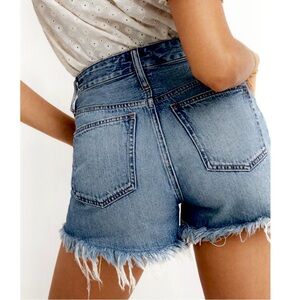 Madewell The Curvy Perfect Vintage Short Blue 24 XS